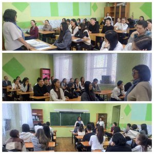 18.12.2025 прошла профориентационная встреча с выпускной группой по специальности «Экономика и бухгалтерский учет».